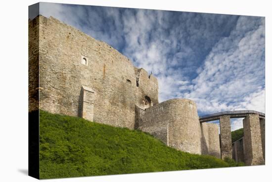 Romania, Moldavia, Targu Neamt, Neamt Citadel, 14th Century, Exterior-Walter Bibikow-Premier Image Canvas