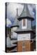 Romania, Rodna Mountains NP, Sesuri, Ski Resort, Town Orthodox Church-Walter Bibikow-Premier Image Canvas