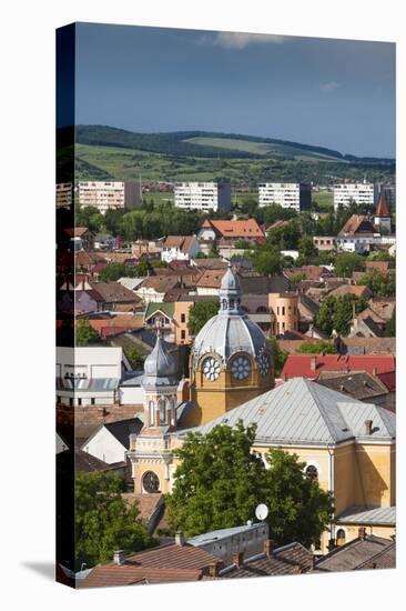 Romania, Transylvania, Targu Mures, View of the Town Synagogue-Walter Bibikow-Premier Image Canvas