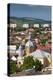 Romania, Transylvania, Targu Mures, View of the Town Synagogue-Walter Bibikow-Premier Image Canvas