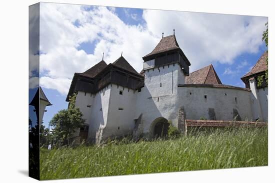 Romania, Transylvania, Viscri. the Fortified Saxon Church in the Village of Viscri.-Katie Garrod-Premier Image Canvas