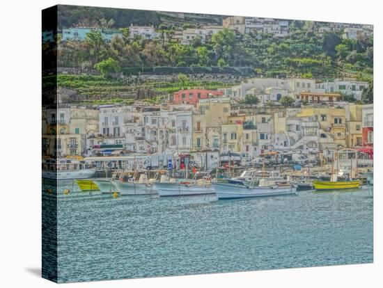 Romantic Capri Island Italy in Golfo di Naples-Markus Bleichner-Stretched Canvas