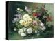 Romantic Flowers-Eugene Henri Cauchois-Premier Image Canvas
