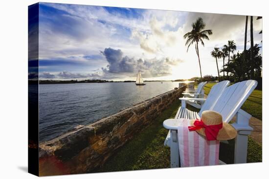 Romantic Hamilton Bay Sunset, Bermuda-George Oze-Premier Image Canvas
