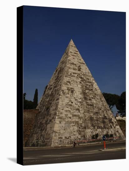 Rome, Pyramid of Cestius-null-Premier Image Canvas