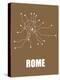 Rome Subway Map II-null-Stretched Canvas