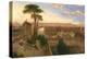 Rome, Twilight, View from the Convent of San Onofrio on Mount Janiculum, C.1853-55-David Roberts-Premier Image Canvas