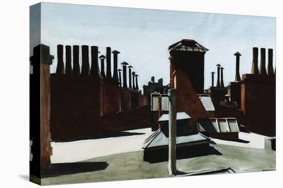 Roofs of Washington Square-Edward Hopper-Premier Image Canvas