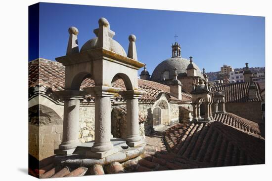 Rooftop of San Francisco Church, La Paz, Bolivia, South America-Ian Trower-Premier Image Canvas