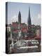 Rooftop Panorama, Gothenburg, Sweden, Scandinavia, Europe-Rolf Richardson-Premier Image Canvas