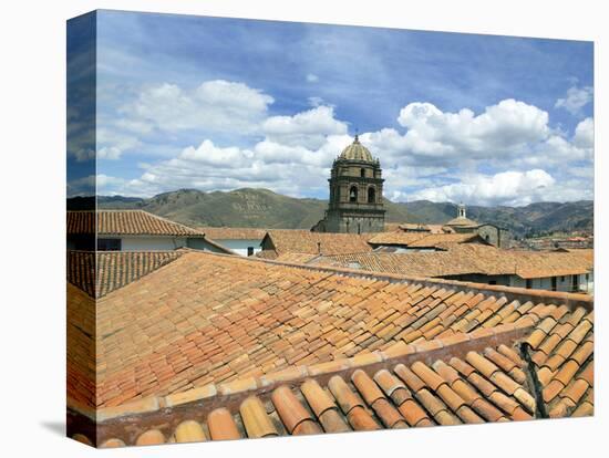 Rooftops and Cusco Cathedral, Cusco, Peru-Miva Stock-Premier Image Canvas