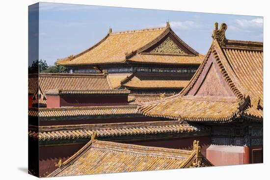 Rooftops, Forbidden City, Beijing, China, Asia-Janette Hill-Premier Image Canvas