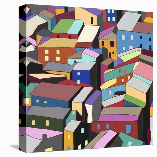 Rooftops I-Nikki Galapon-Stretched Canvas