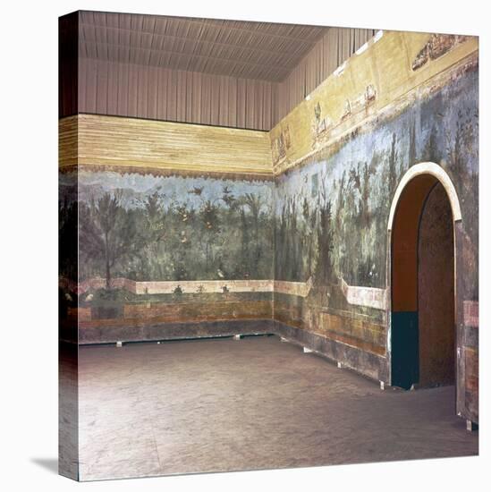 Room decoration in Livia's villa, Prima Porta, Rome, late 1st century-Unknown-Premier Image Canvas