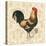 Rooster 2-Kimberly Allen-Stretched Canvas
