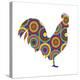 Rooster Abstract Circles-Ron Magnes-Premier Image Canvas