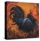 Rooster, no. 501-Roz-Stretched Canvas