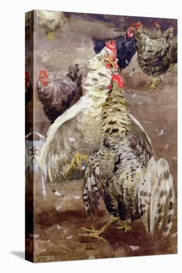 Roosters, 1910-Ernest Procter-Premier Image Canvas