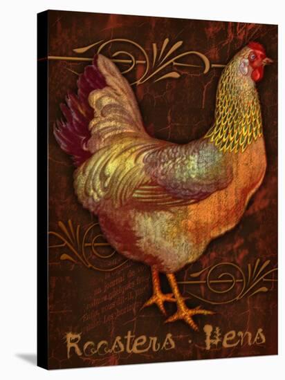 Roosters & Hens-Kate Ward Thacker-Premier Image Canvas