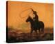 Ropin'-Judith Durr-Stretched Canvas