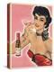 Rosayne, Champagne Alcohol, UK, 1954-null-Premier Image Canvas