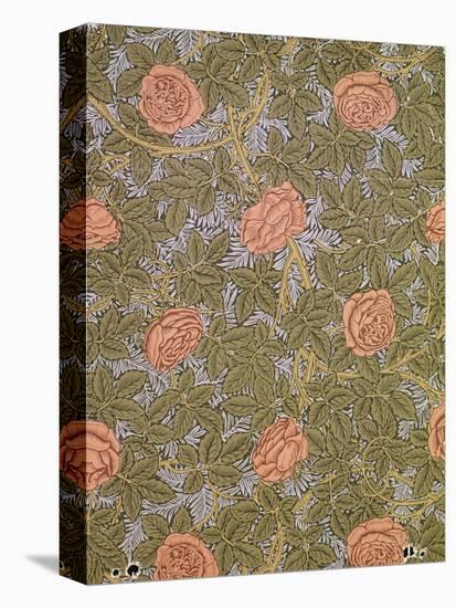 "Rose - 93" Wallpaper Design-William Morris-Premier Image Canvas