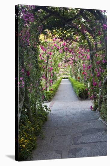 Rose Garden at Butchard Gardens in Full Bloom, Victoria, British Columbia, Canada-Terry Eggers-Premier Image Canvas