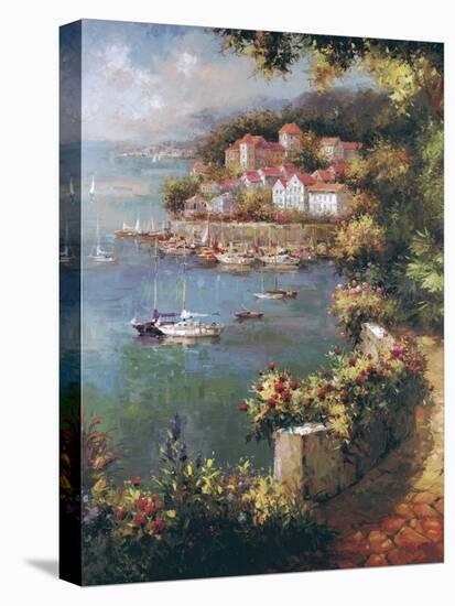 Rose Path-Peter Bell-Stretched Canvas