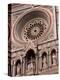 Rose Window and Facade of Polychrome Marble, Duomo Santa Maria Del Fiore, Florence, Tuscany, Italy-Patrick Dieudonne-Premier Image Canvas