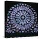 Rose window in Notre Dame, 14th century. Artist: Unknown-Unknown-Premier Image Canvas