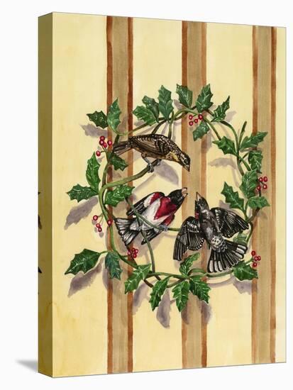 Rosebreasted Grosbeaks-Charlsie Kelly-Premier Image Canvas