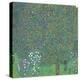 Rosebushes under the Trees-Gustav Klimt-Premier Image Canvas