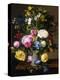 Roses and Convulvulus in a Vase-Otto Didrik Ottesen-Premier Image Canvas