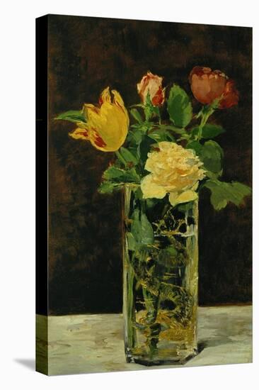 Roses and Tulips, 1882-Edouard Manet-Premier Image Canvas