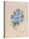 Roses Azure-Peggy Abrams-Stretched Canvas