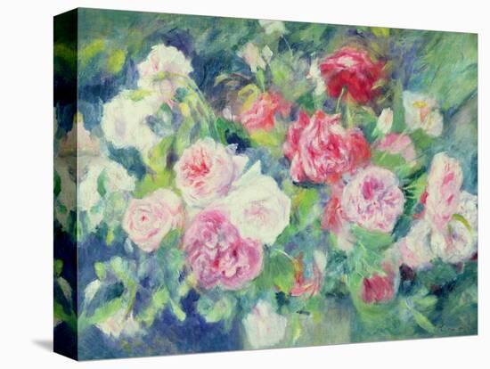 Roses, circa 1885-Pierre-Auguste Renoir-Premier Image Canvas