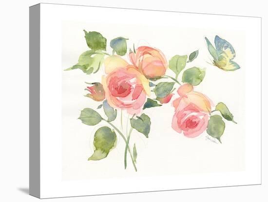 Roses II-Julie Paton-Stretched Canvas