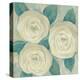 Roses in Bloom I-Tim OToole-Stretched Canvas