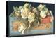 Roses in Cigar Box, Christmas Card-English School-Premier Image Canvas