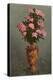 Roses in Vase, Portland, Oregon-null-Stretched Canvas