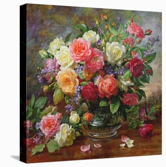Roses - the Perfection of Summer-Albert Williams-Premier Image Canvas