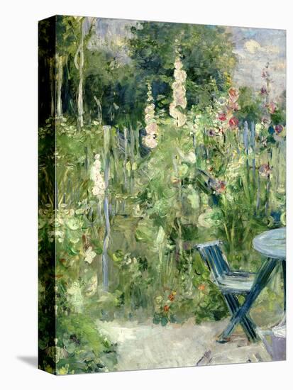 Roses Tremieres (Hollyhocks), 1884-Berthe Morisot-Premier Image Canvas