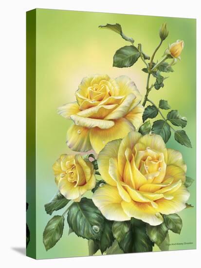 Roses Yellow-Olga And Alexey Drozdov-Premier Image Canvas