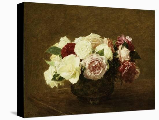 Roses-Henri Fantin-Latour-Premier Image Canvas