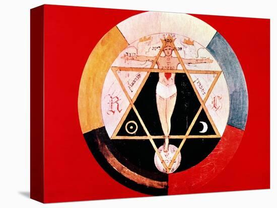 Rosicrucian Symbol of the Hermetic Order of the Golden Dawn-null-Premier Image Canvas