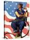 "Rosie the Riveter", May 29,1943-Norman Rockwell-Premier Image Canvas