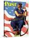 "Rosie the Riveter" Saturday Evening Post Cover, May 29,1943-Norman Rockwell-Premier Image Canvas