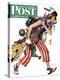 "Rosie to the Rescue" Saturday Evening Post Cover, September 4,1943-Norman Rockwell-Premier Image Canvas