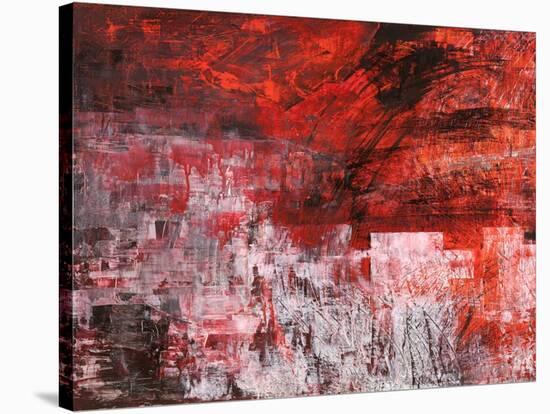 Rosso tramonto-Italo Corrado-Stretched Canvas