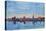 Rostock Germany Harbour View in Baltic Sea-Markus Bleichner-Stretched Canvas